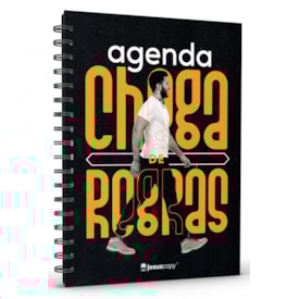 Agenda Permanente Chega de Regras | Jesus Copy | Capa Dura