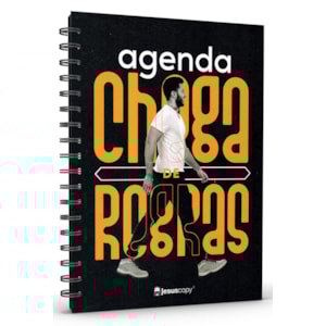 Agenda Permanente Chega de Regras | Jesus Copy | Capa Dura