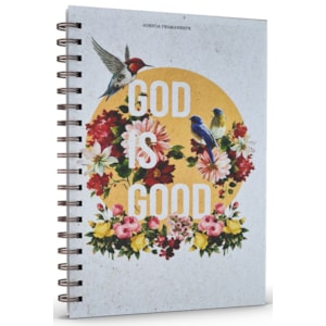 Agenda Permanente God is Good | Capa Dura Espiral