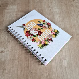 Segunda imagem do produto Agenda Permanente God is Good | Capa Dura Espiral