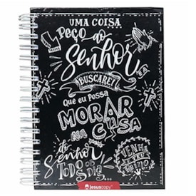 Agenda Permanente Lettering | Jesus Copy | Capa Dura
