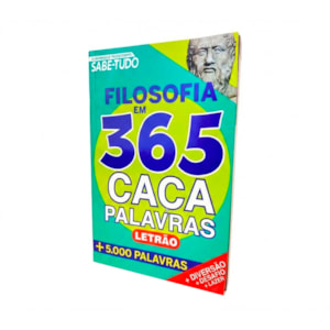 Segunda imagem do produto Almanaque Passatempo Sabe Tudo 365 | Caça-Palavras 01 | Filosofia