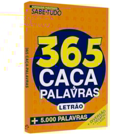 Almanaque Passatempo Sabe-Tudo | 365 Caça-Palavras | Letrão