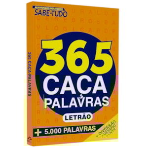Almanaque Passatempo Sabe-Tudo | 365 Caça-Palavras | Letrão
