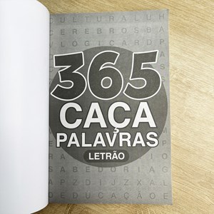 Almanaque Passatempos SabeTudo 365 Caca-Palavras - Literatura Brasileira
