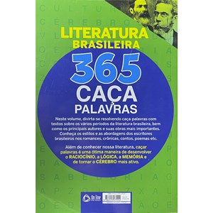Almanaque Passatempos SabeTudo 365 Caca-Palavras - Literatura Brasileira