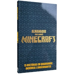 Almanaque Pró Games Minecraft | 13 Histórias em Quadrinhos | Capa  Cinza
