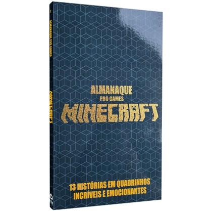 Almanaque Pró Games Minecraft | 13 Histórias em Quadrinhos | Capa  Cinza