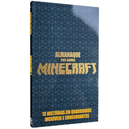 Almanaque Pró Games Minecraft | 13 Histórias em Quadrinhos | Capa  Cinza