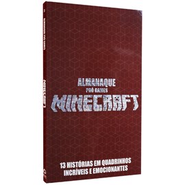 Almanaque Pró Games Minecraft | 13 Histórias em Quadrinhos | Capa Marrom