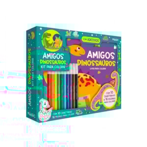 Amigos Dinossauros | Kit para Colorir