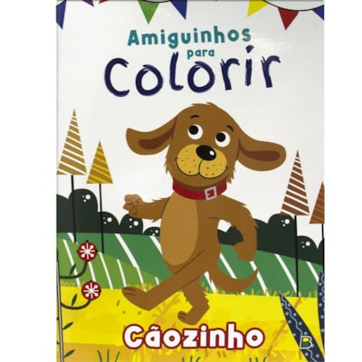 Amiguinhos para Colorir: Cãozinho | Todolivro