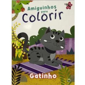 AMIGUINHOS PARA COLORIR: GATINHO