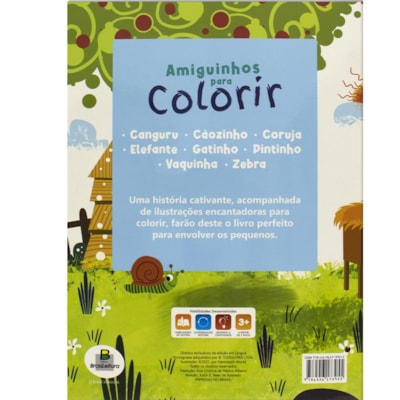 Segunda imagem do produto Amiguinhos para Colorir: Pintinho | Todolivro