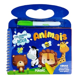 Animais | Aquabook | Colorindo Com Água