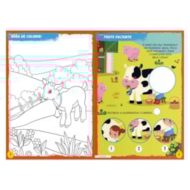 Segunda imagem do produto Animais da Fazenda | Passatempos Divertidos