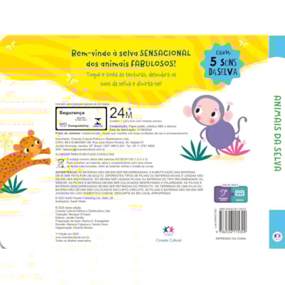 Segunda imagem do produto Animais da Selva | Ciranda Cultural