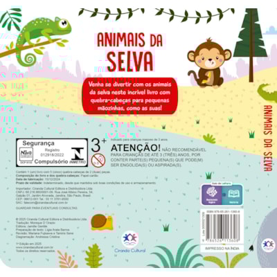 Segunda imagem do produto Animais da Selva | Ciranda Cultural