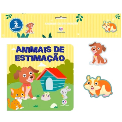 Animais de Estimação | Livro Banho | Com 2 Brinquedos