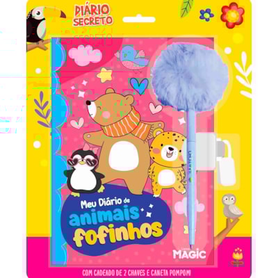 Animais Fofinhos | Livro Diário Secreto