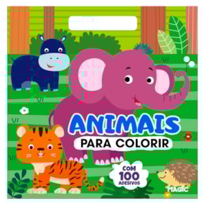 Animais Para Colorir| 100 Adesivos