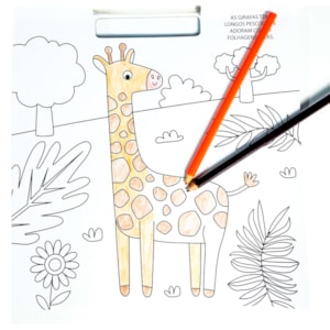 Segunda imagem do produto Animais Para Colorir| 100 Adesivos