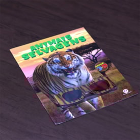 Segunda imagem do produto Animais Selvagens | 3-D | 3 Anos