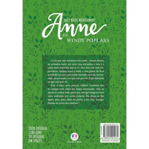 Segunda imagem do produto Anne de Windy Poplars | Lucy Maud Montgomery