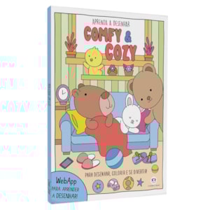 Aprenda a Desenhar | Comfy e Cozy | Livro de Colorir