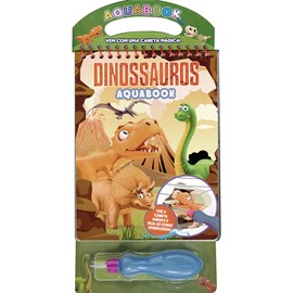 Aquabook Animais Dinossauros | Vem com Uma Caneta Mágica