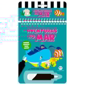 Aquabook Aventuras no Mar | Pinte Com Água