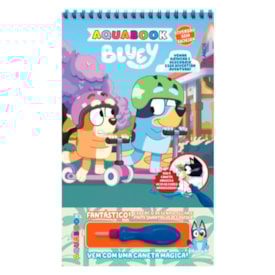 Aquabook Bluey | Diversão sem Sujeira