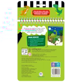 Segunda imagem do produto Aquabook Dinossauros | Pinte Com Água
