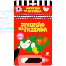 Aquabook Diversão na Fazenda | Pinte Com Água