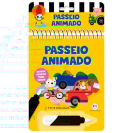 Aquabook Passeio Animado | Pinte Com Água