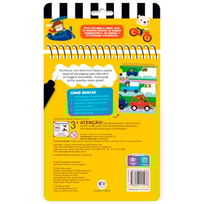 Segunda imagem do produto Aquabook Passeio Animado | Pinte Com Água