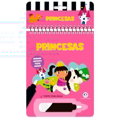 Aquabook Princesas | Pinte Com Água