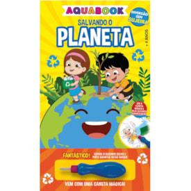 Aquabook Salvando o Planeta | Vem com Uma Caneta Magica