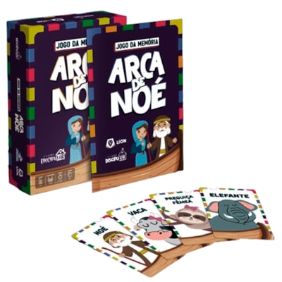 Segunda imagem do produto Arca de Noé | Jogo da Memória | Livreto