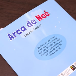 Arca de Noé | Livro de Colorir | Aquarela