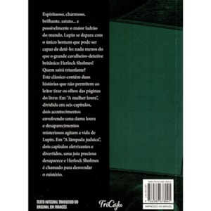 Segunda imagem do produto Arsene Lupin contra Herlock Sholmes | Maurice Leblanc | Tricaju