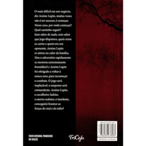 Segunda imagem do produto Arsene Lupin e a Rolha de Cristal | Maurice Leblanc | Tricaju