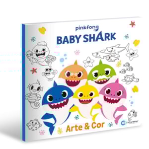 Segunda imagem do produto Arte e Cor Baby Shark
