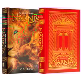 Segunda imagem do produto As Crônicas de Nárnia | Edição Comemorativa de 75 Anos| Capa Deluxe Com Jacket | C.S. Lewis