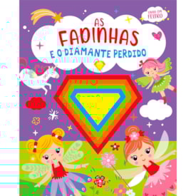 As Fadinhas e o Diamante Perdido | Livro em Feltro