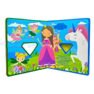 Segunda imagem do produto As Fadinhas e o Diamante Perdido | Livro em Feltro