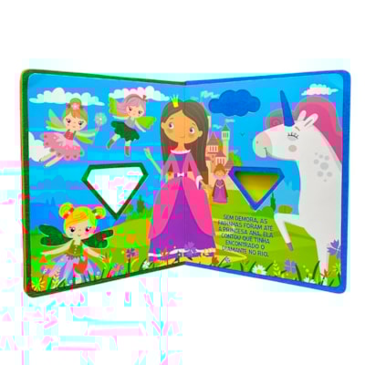 Segunda imagem do produto As Fadinhas e o Diamante Perdido | Livro em Feltro