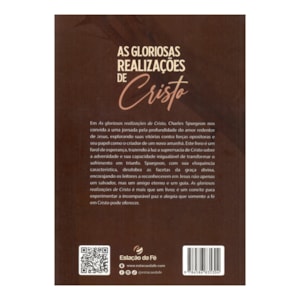 Segunda imagem do produto As Gloriosas Realizações de Cristo | Charles H. Spurgeon