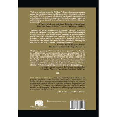 Segunda imagem do produto As Obras de William Perkins | J. Stephen Yuille