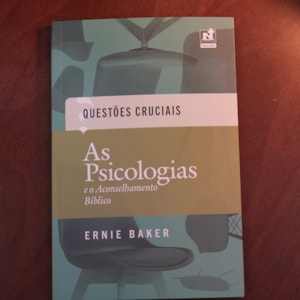 Segunda imagem do produto As Psicologias e o Aconselhamento Bíblico | Ernie Baker